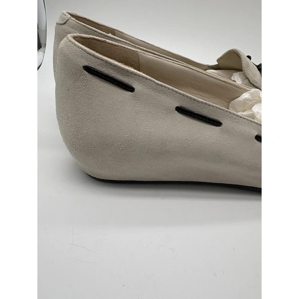 Amalfi‎ By Rangoni  Beige Suede Loafers, 8.5